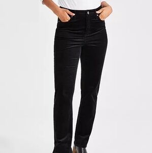 NWOT black Stretch Cordoroy Cotton/spandex Jeans 18W